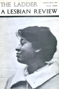 The Ladder Magazine Cover 1966