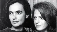 Thea Syper and Edie Windsor Gazing Into the Distance