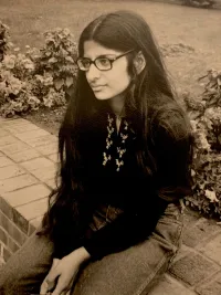 Urvashi Vaid as a Teenager