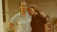 Young Couple Thea Spyer and Edith Windsor Stand Outside