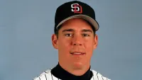 Billy Bean in his San Diego Padres Uniform