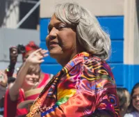 Miss Major Griffin-Gracy at San Francisco Pride in 2014