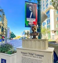 Piazza Costanza Monument in Little Italy San Diego