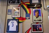 Los Angeles Dodgers Memorial to Billy Bean and Glenn Burke at Dodger Stadium