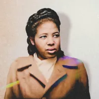 Anita Cornwell as a Young Woman