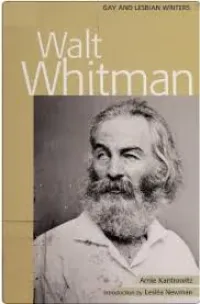 Arnie Kantrowitz Walt Whitman Gay and Lesbian Writers Book Jacket