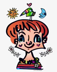 Chicago Artist David Lee Csicsko Drawing of Lori Cannon