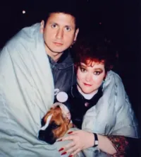 Danny Sotomayor, Lori Cannon and his Dog Scout