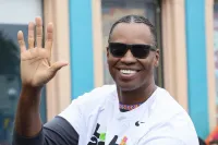Jason Collins at the 2023 LA Pride Parade