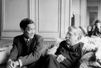 Li Shiu Tong and Dr. Magnus Hirschfeld Sitting Indoors